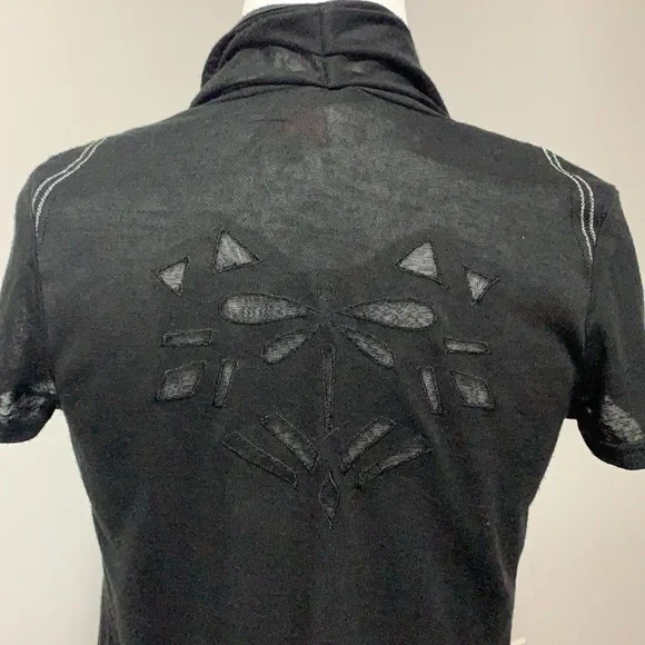 Vintage LMV Short-Sleeve Open Front Cardigan - Picture 7 of 12